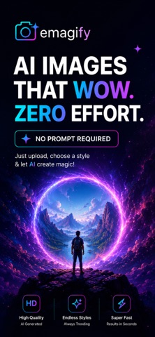 Emagify - AI Photo Generator screenshot