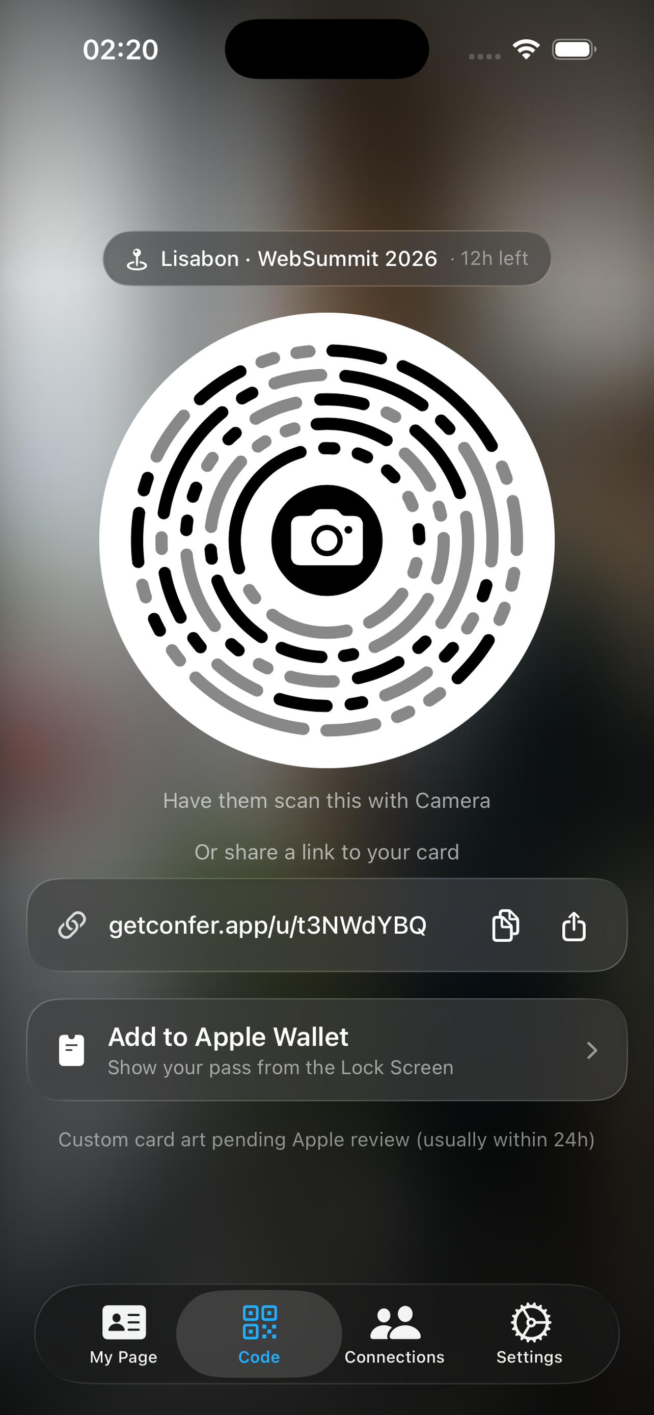 Confer: Your Digital Card screenshot 4