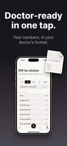 GLP-1 Peptide Tracker: Titrate Screenshot 9 of 9