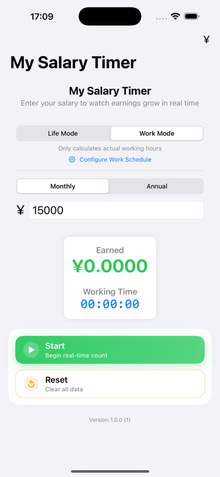 My Salary Timer Screenshot 1 of 3