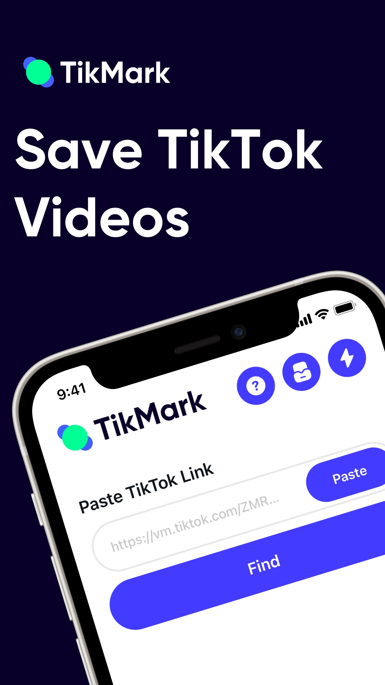 TikMark - TikTok Video Saver