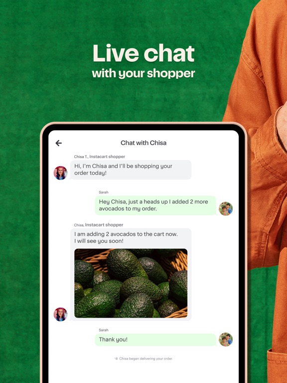 Instacart: Groceries & Food iPad screenshot 6 - Food & Drink app