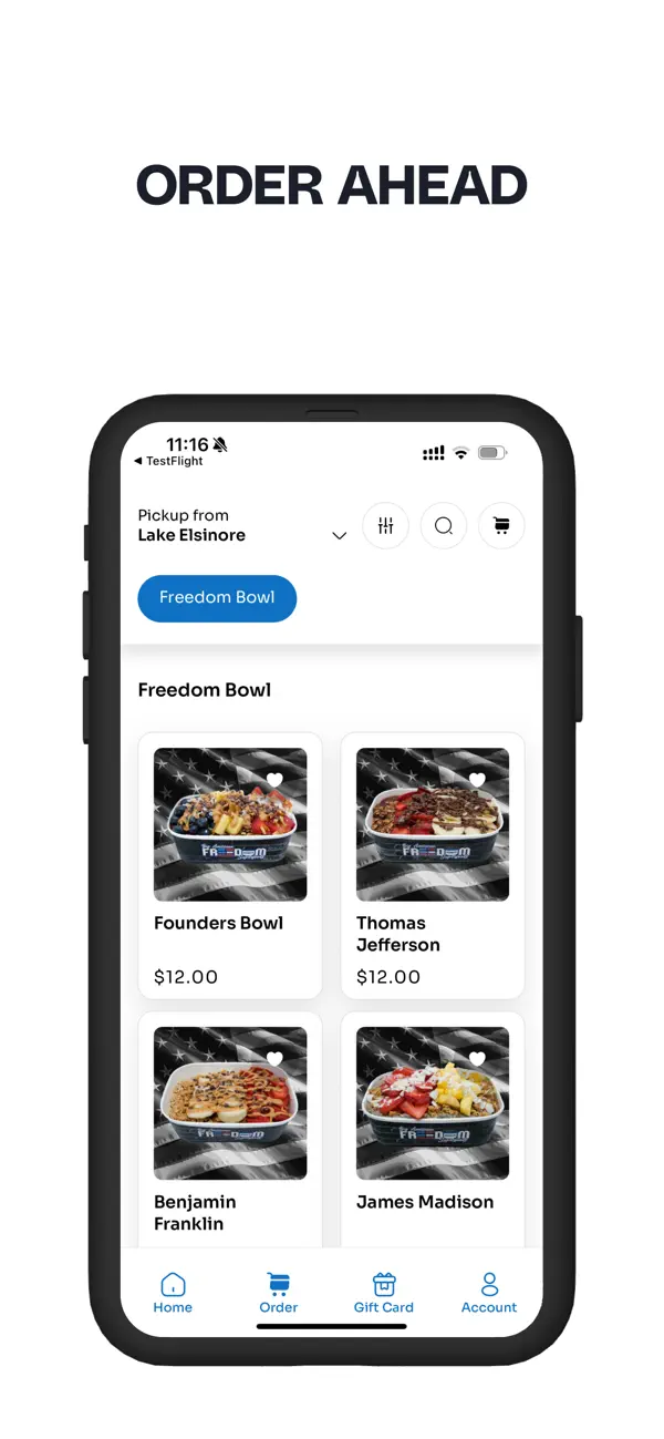 Screenshot #3 pour Freedom Bowls