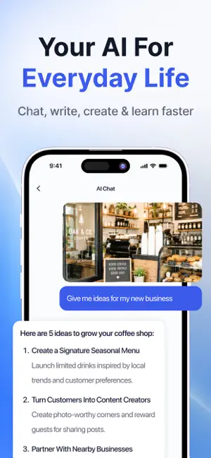 Smart Chat: AI Assistant screenshot 1