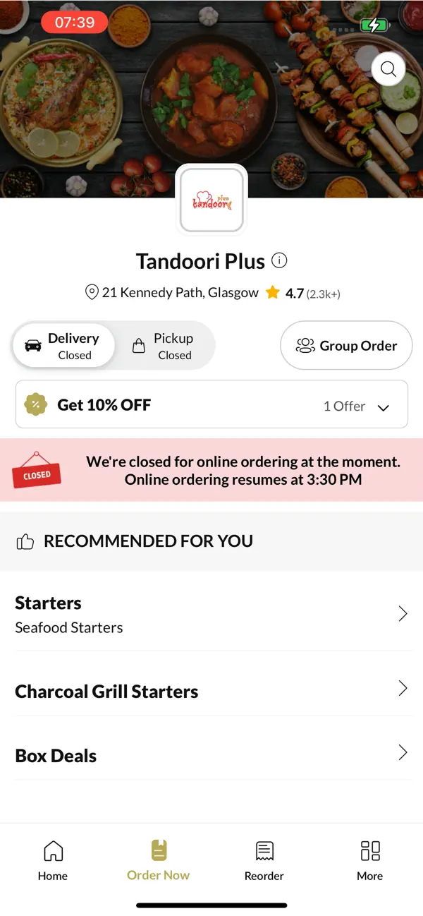 Screenshot #2 pour Tandoori Plus
