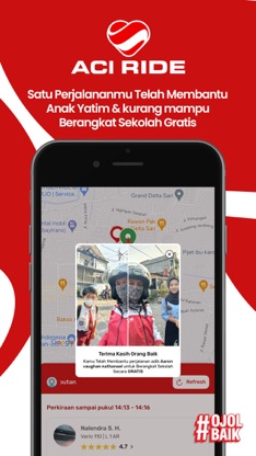 ACI - Ojek Online Indonesia screenshot 1