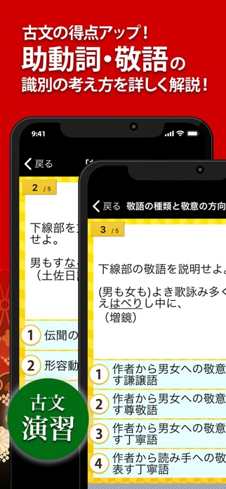 古文・漢文（古文単語、古典文法、漢文） スクリーンショット3