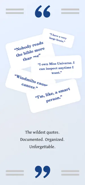 Trump Quotes: Tremendous screenshot 1