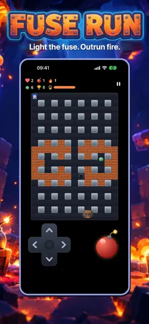 Fuse Run: Bomb Maze Arcade screenshot 4