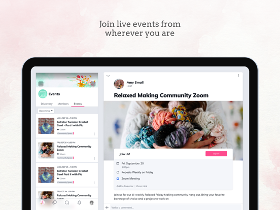 Knit Collage iPad screenshot 4 - Education app