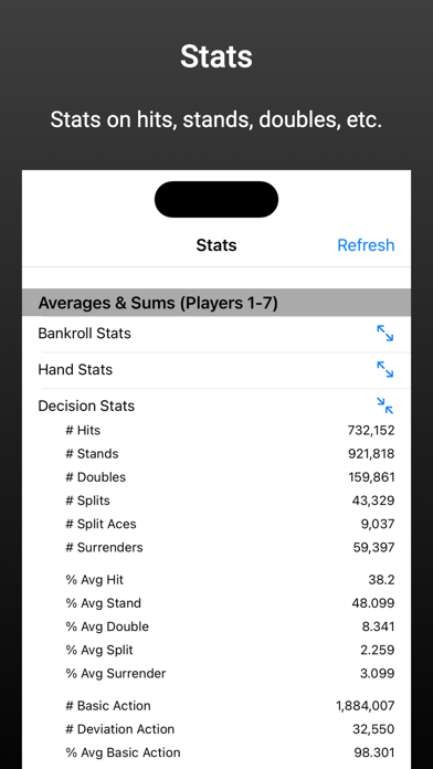 Blackjack - Simulator Screenshot