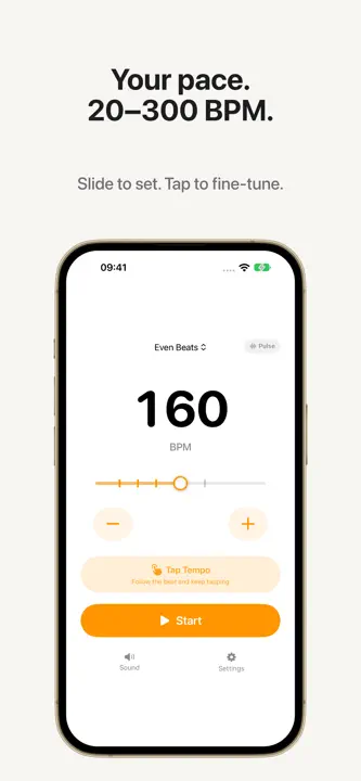 Metronome Go screenshot 1
