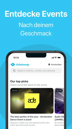 Screenshot von TicketSwap - Buy, Sell Tickets auf dem iPhone 5