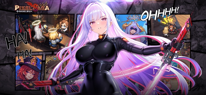 Pixel Saga: Squad RPG screenshot 2