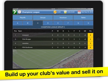 Soccer Tycoon: Football Game iPad screenshot