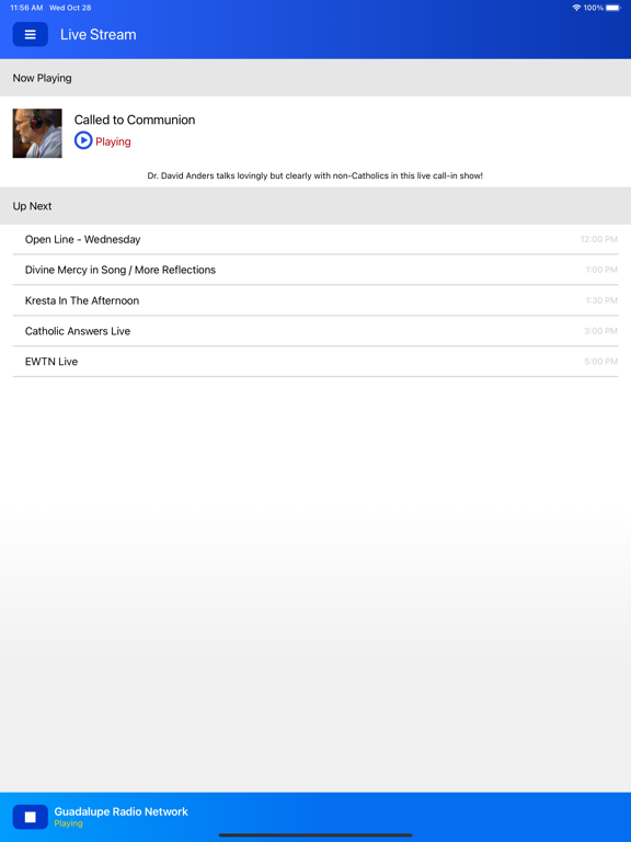 Screenshot #5 pour Guadalupe Radio Network App
