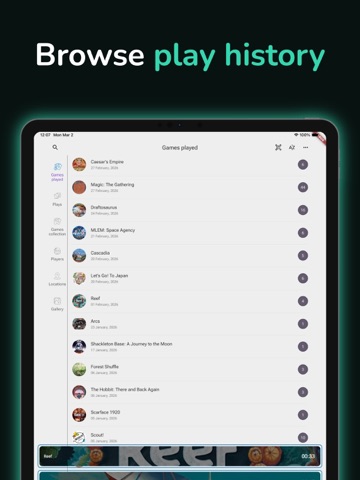 Clepsydris - Board Game App iPad screenshot