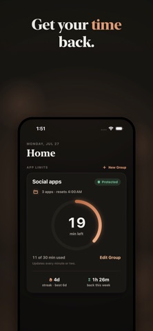 Opaque: Screen Time Control Screenshot 1 of 8