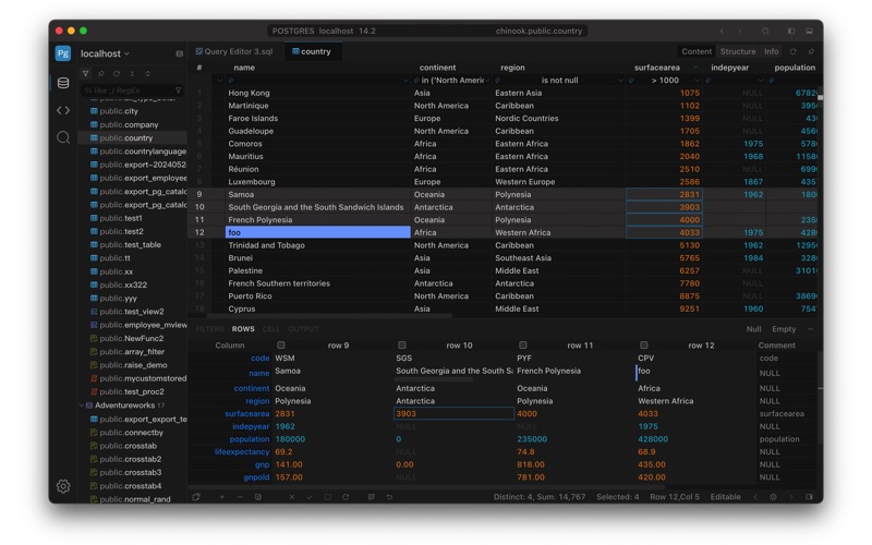 SteelSQL screenshot