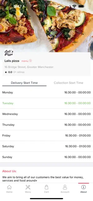 Lalis pizza screenshot 3