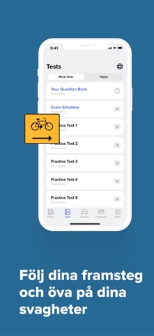 Teoriprovet Körkort 2026 App Store preview screenshot 6