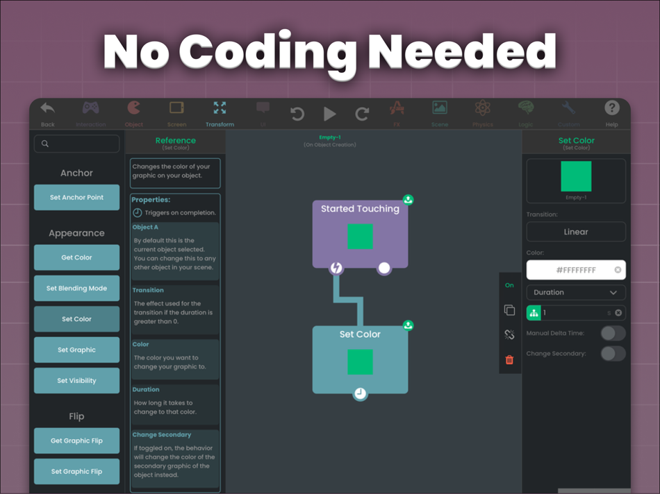 #2. hyperPad Visual Coding on iPad (iOS) Által: UntitledD