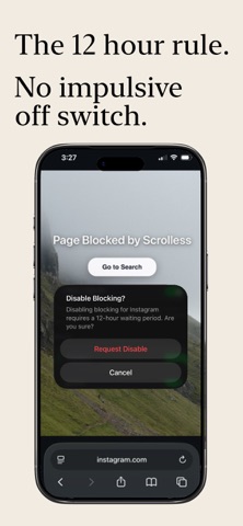 Scrolless: Feed Blocker Screenshot 3 of 5