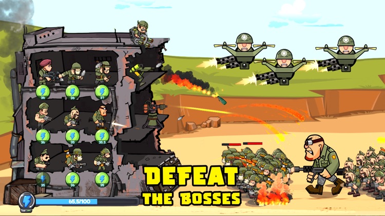Idle Tower Defense Games: WW2