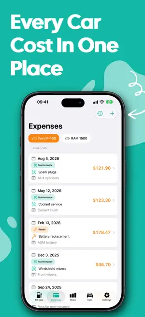 Fuel MPG & Vehicle Expense Log screenshot 3