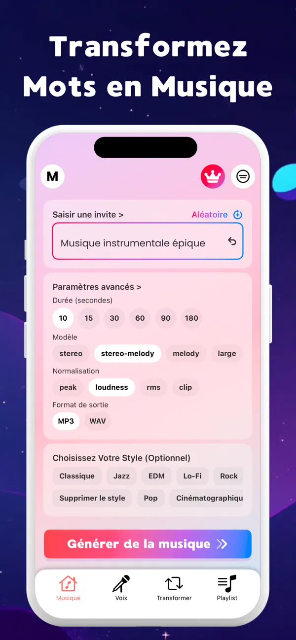 Screenshot #2 pour BeatBot: AI Music Generator
