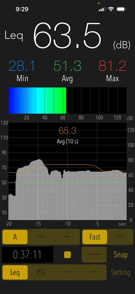 Sound Level Analyzer PRO screenshot 4