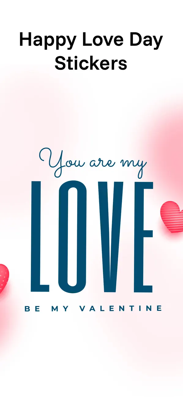 Screenshot #1 pour Happy Love Day Stickers