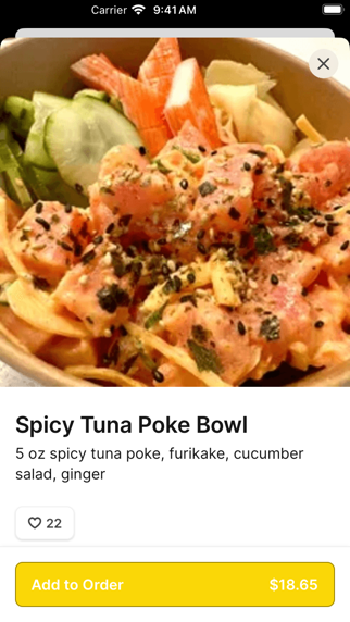 Sushi Friend To Go iPhone screenshot 3 - Food & Drink app