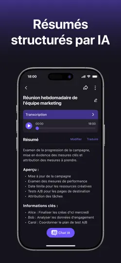 Capture d'écran de Annotime: Note Intelligente IA sur iPhone 5