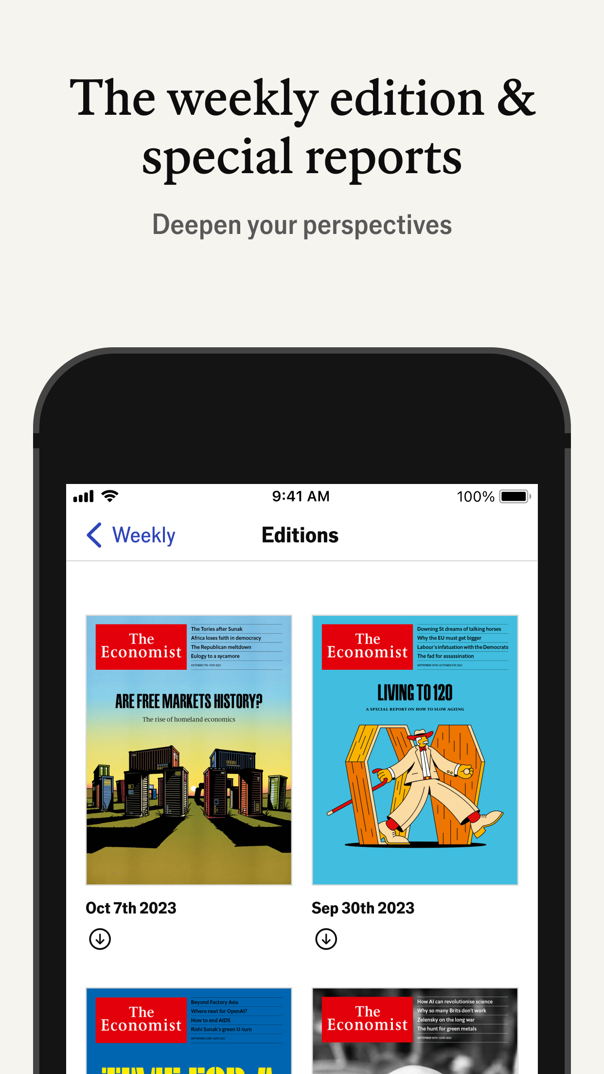 The Economist - News, Podcasts screenshot 6