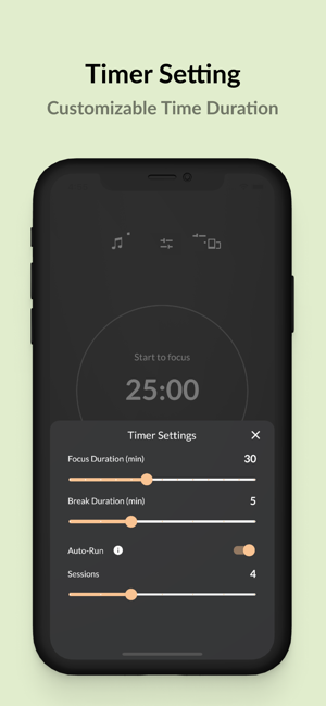 ‎Pomodoro Timer - Foca Screenshot