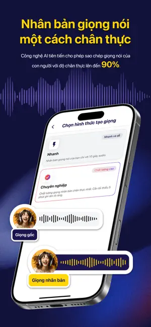 Vbee AIVoice - Text To Speech iPhone screenshot 3