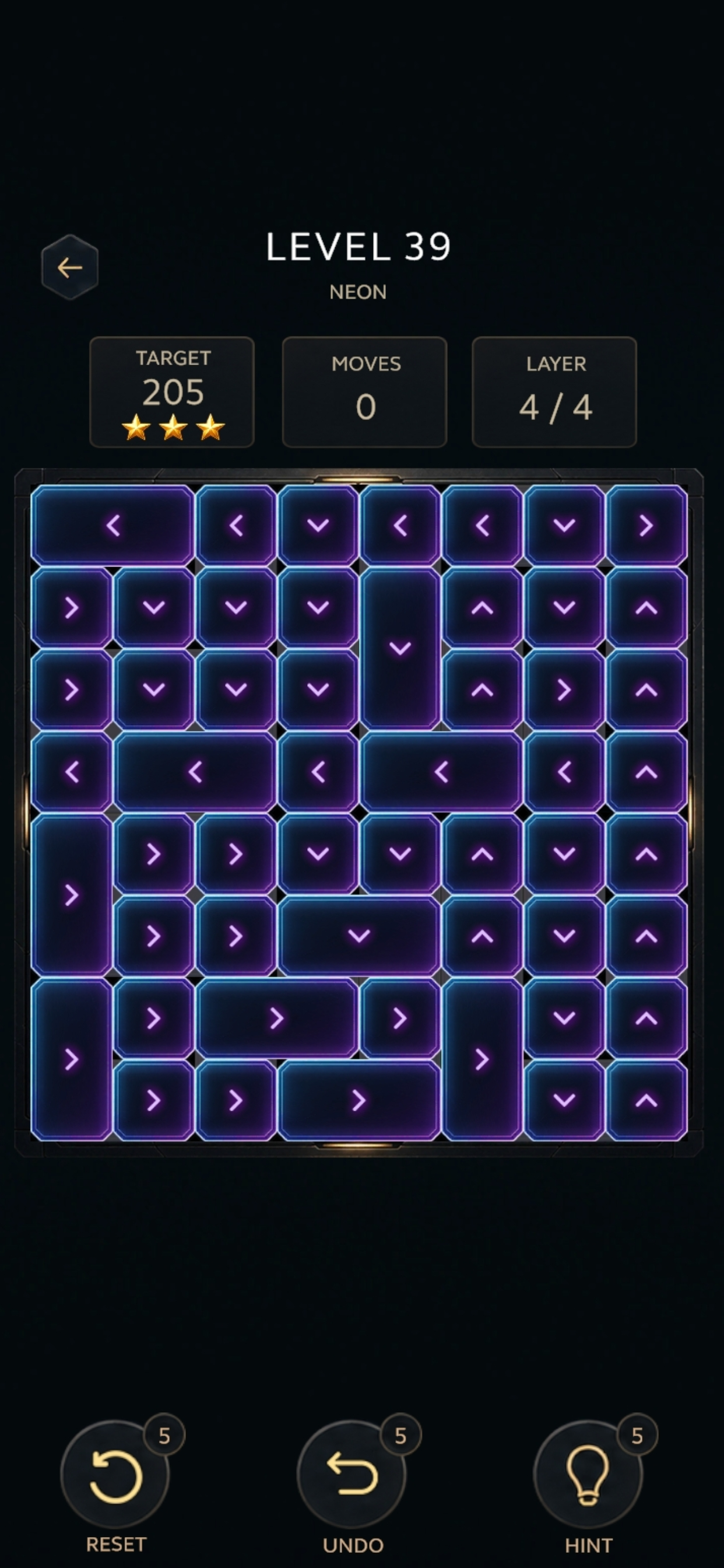 Tap Tile Escape: Arrow Puzzle screenshot 4