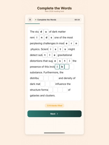 Prepclass - TOEFL Prep 2026 iPad screenshot