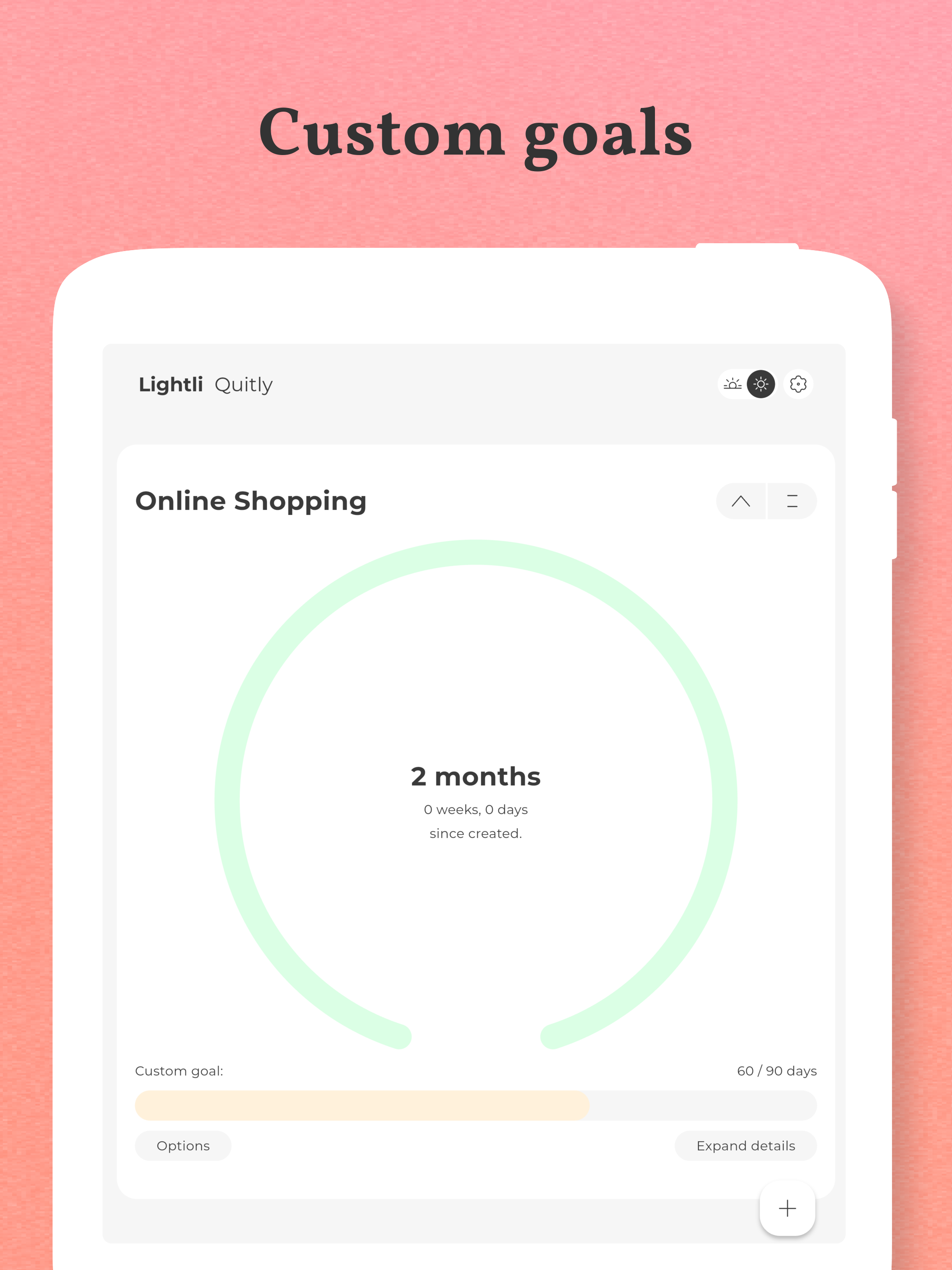 Quitly: quit tracking