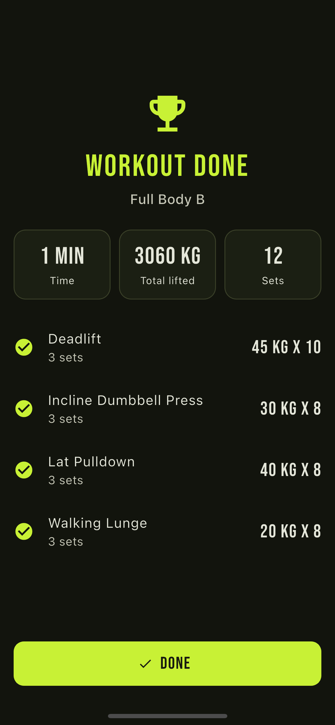 Sweatline screenshot 7