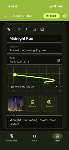 QuickPedometer - Walk & Run screenshot