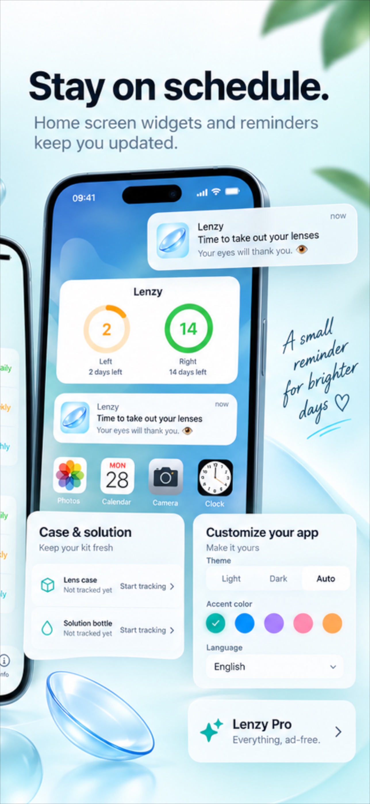 Screenshot 3 of Lenzy: Contact Lens Tracker