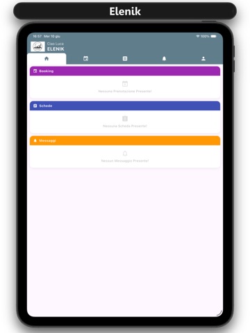 Elenik iPad screenshot