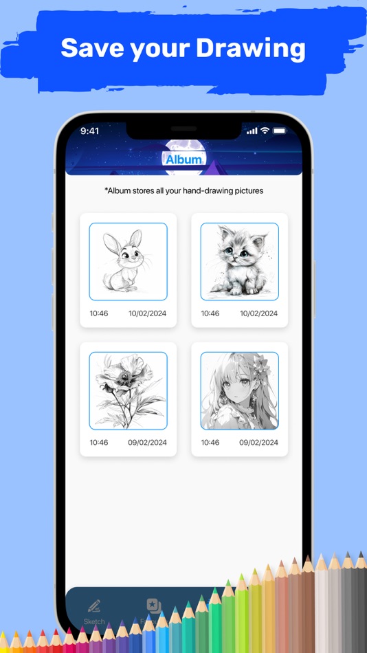 #5. AR Draw to Sketch Photo (iOS) 由: Hoang Hang