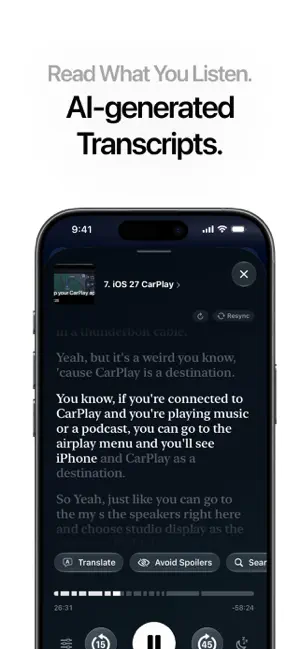 Brink: Podcast Player screenshot 4
