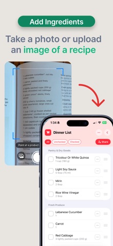 QwkList: Grocery List Maker screenshot