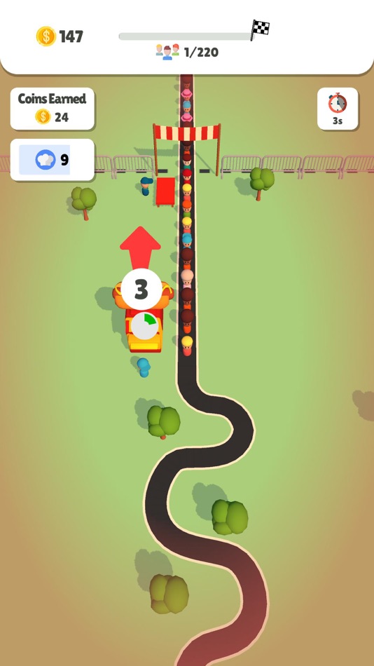 #6. Perfect Queue 3D (iOS) 由: Vitalii Musatov