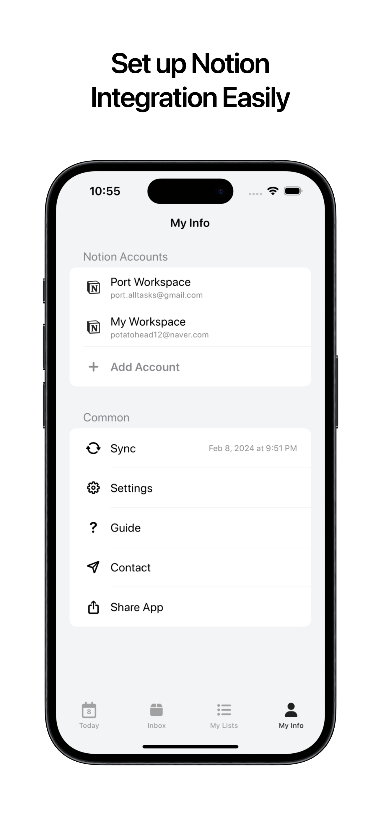Port - All tasks in One Place