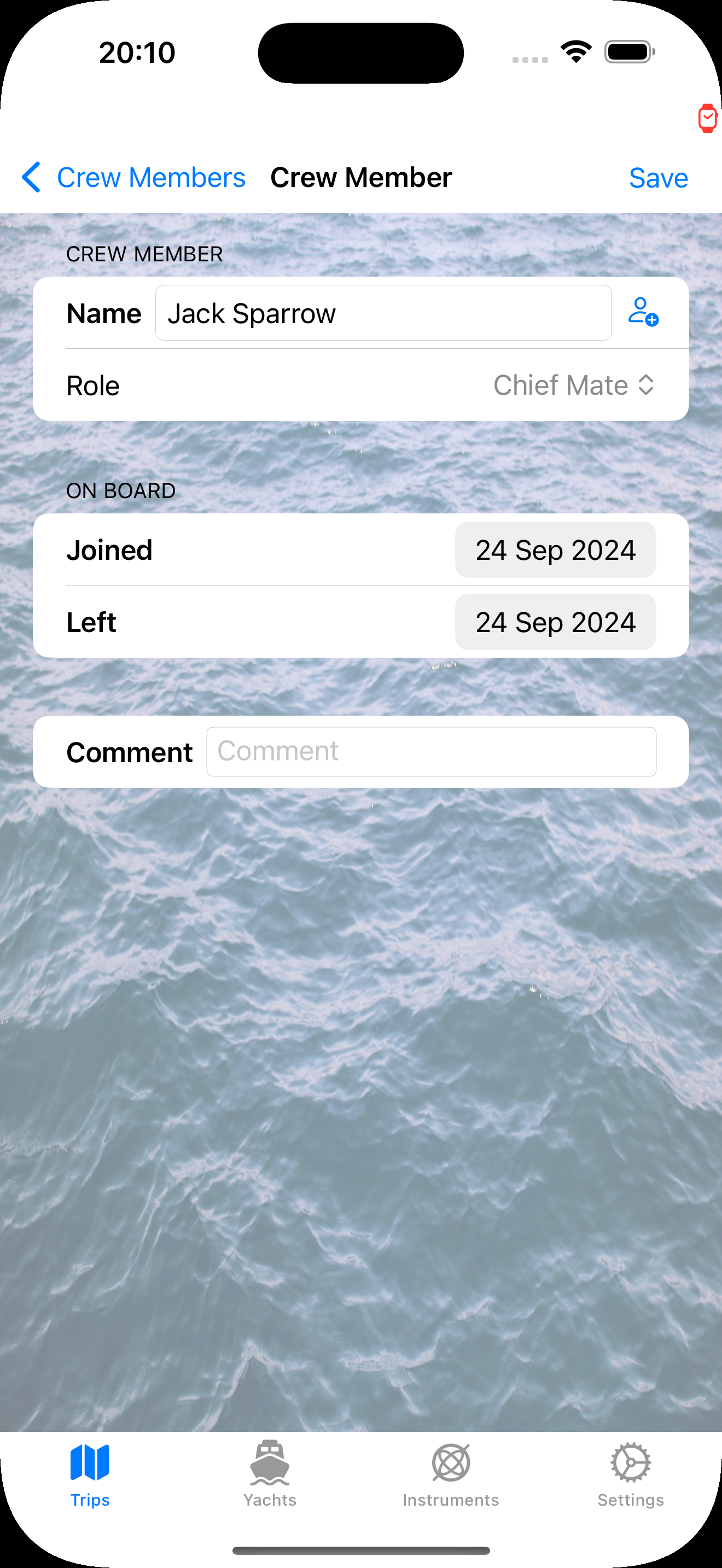 mySailing